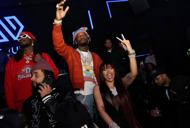Cardi B & Offset enjoy night out following their court victory
