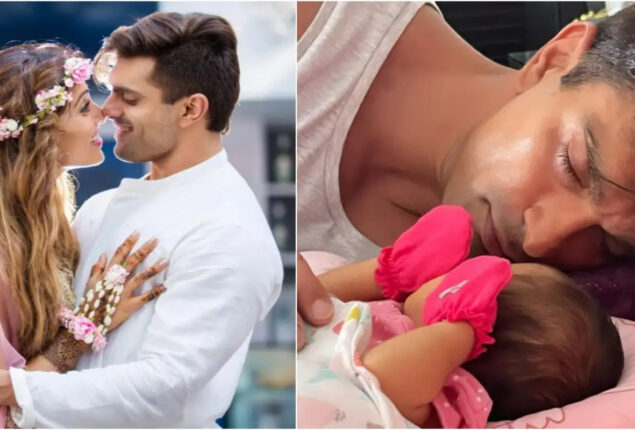 Bipasha Basu treats fans with an adorable picture of little Devi and Karan Singh Grover