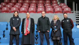 Burnley FC and NHS supports Lancashire health scheme