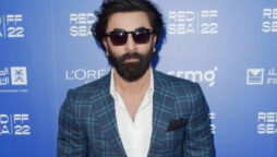 Ranbir Kapoor looks classy in his checkered blazer