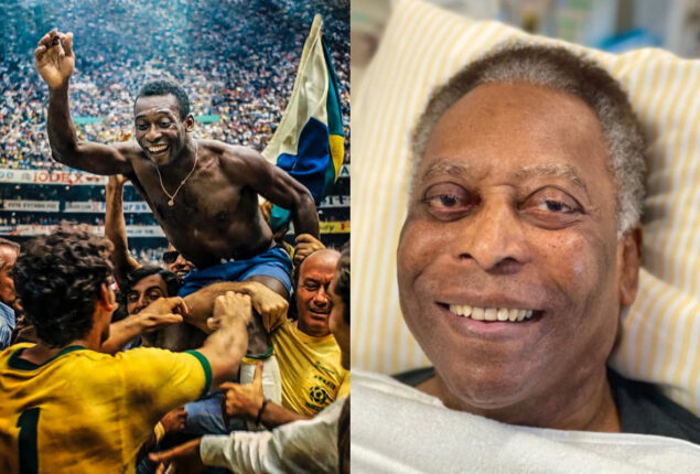 Edson Arantes, brazilian football star to spend Christmas in hospital