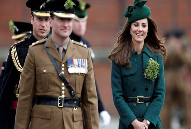 Kate Middleton to take over as colonel of regiment