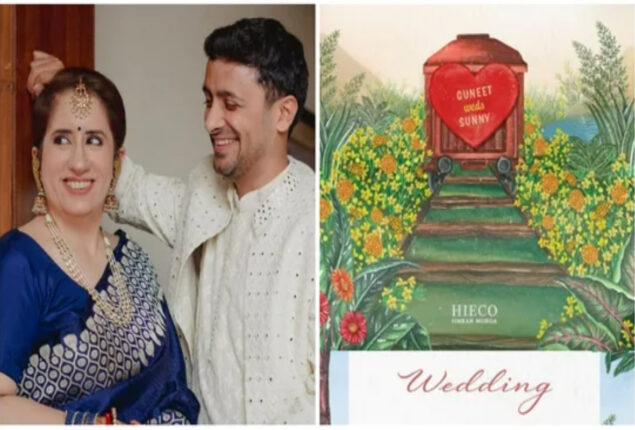 Guneet Monga wedding invite takes cues from her favourite DDLJ