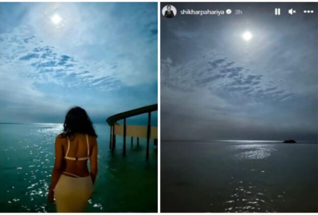 Is Janhvi Kapoor on vacation in Maldives with ex Shikhar Pahariya?