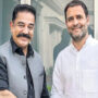 Kamal Haasan walked with Rahul Gandhi at Bharat Jodo Yatra