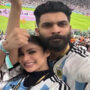 Mouni Roy attends FIFA World Cup match with Suraj Nambiar