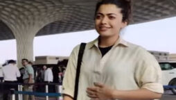 Rashmika Mandanna blushes as paparazzi call her beautiful