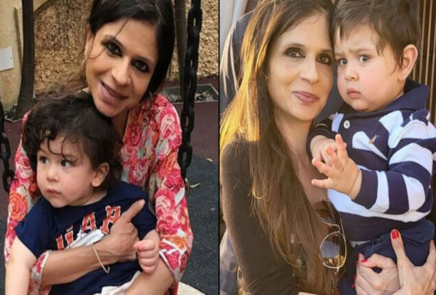 Saba Ali Khan shares pictures of ‘ munchkins’ Taimur and Jehangir