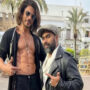 Shah Rukh Khan is all smiles as he poses with Bosco Martis