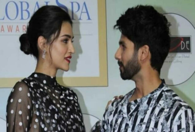 Shahid Kapoor calls Kriti Sanon ‘annoying co-passenger’