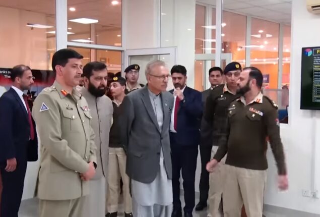 President Arif Alvi takes interest in bullet proofing, IED protection projects: ISPR