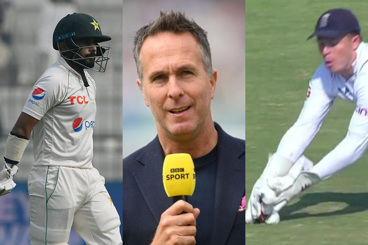 Saud Shakeel Catch: Michael Vaughan also objected third umpire's decision