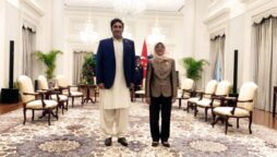 FM Bilawal, President of Singapore Halimah discuss bilateral ties