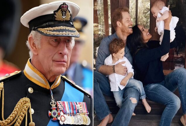 King Charles still confused over royal titles of Lilibet and Archie