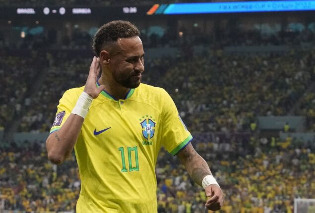 Neymar is back for Brazil’s match against South Korea in round of 16 of FIFA World Cup