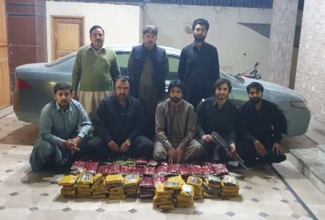 Customs Intelligence recovers 200 kg charas in Quetta