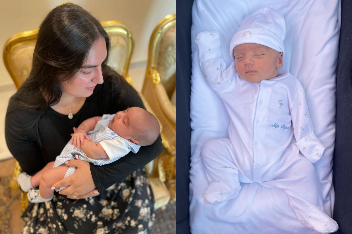 Bakhtawar Bhutto posts baby Mir Sijawal's first photos on Instagram