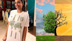 Ushna Shah is now part of effort to combat climate change