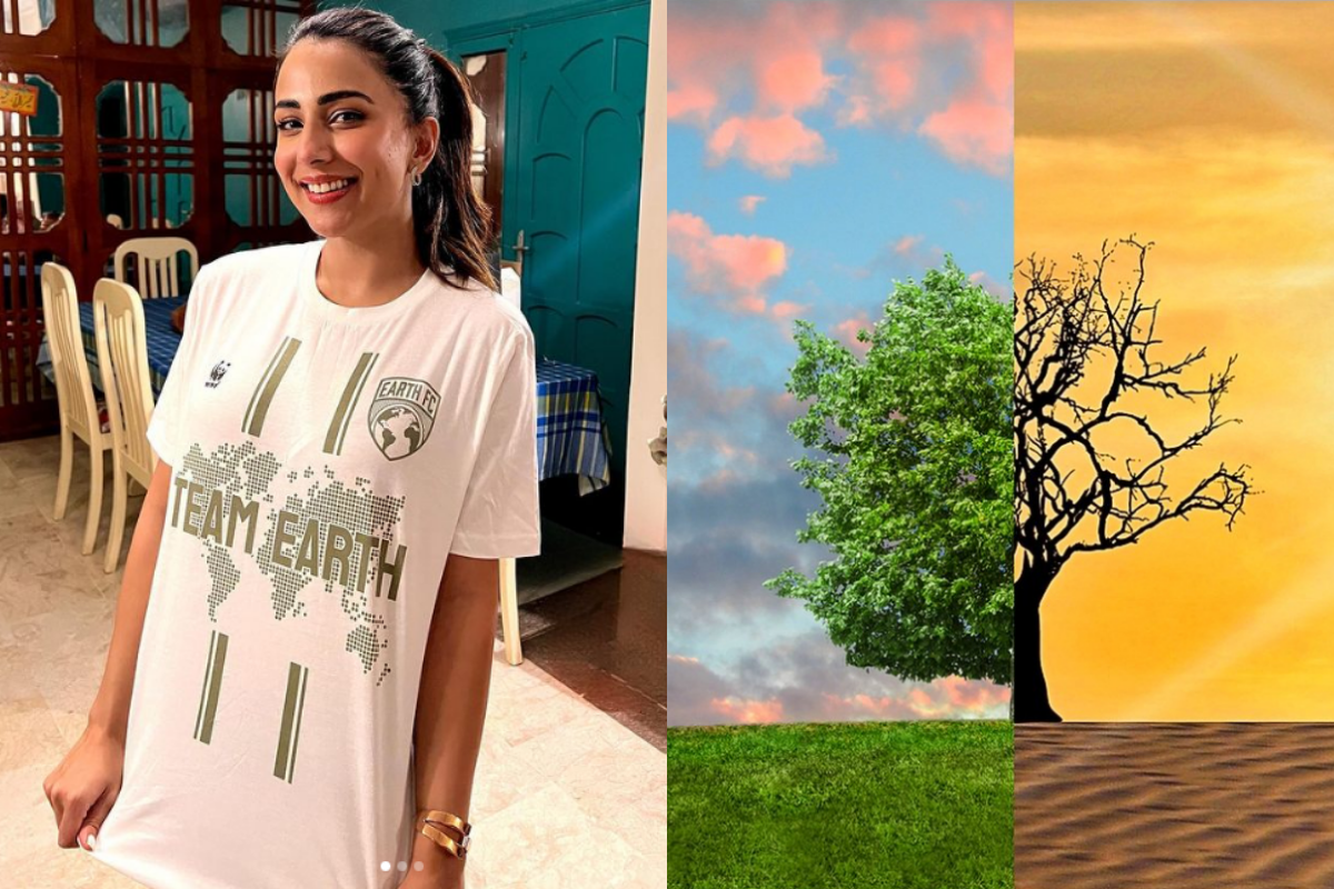 Ushna Shah is now part of effort to combat climate change
