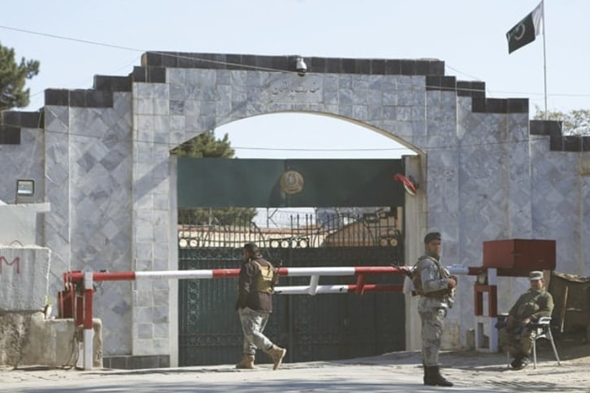 Pakistan Embassy in Kabul.