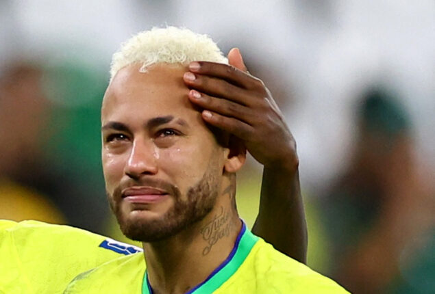 Neymar takes responsibility for Brazil’s loss, considering retirement