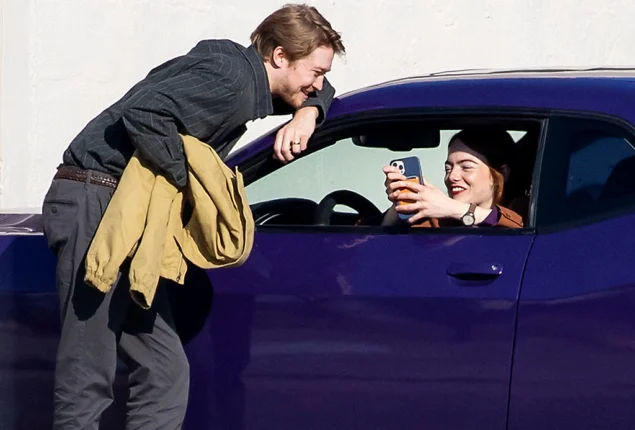 Joe Alwyn and Emma Stone photographed in New Orleans