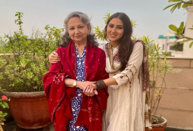Sara Ali Khan says she aspires to be ‘1/10th’ of Sharmila Tagore