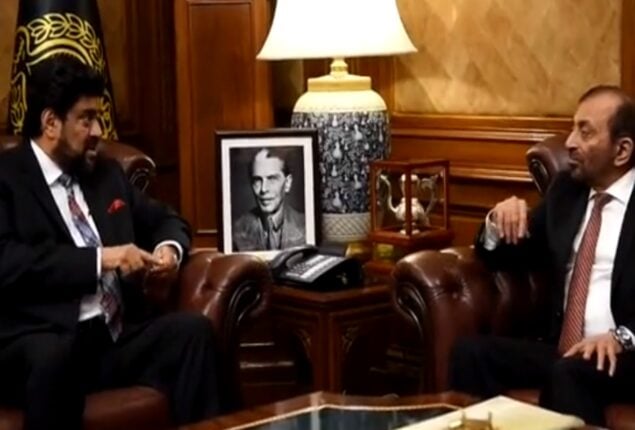 MQM reunification: Governor Sindh Tessori meets Dr Farooq Sattar