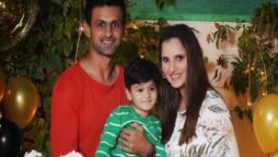 Shoaib Malik shares a lovely father-son interaction to Instagram in place of Sania Mirza