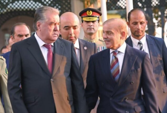 PM Shehbaz, Tajik President discuss regional issues