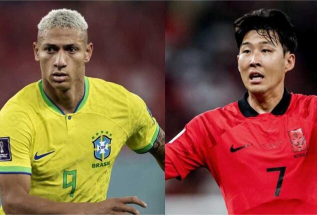 FIFA World Cup 2022 Live Score: Brazil vs South Korea Live score