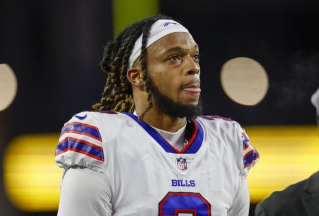 Buffalo Bills safety Damar Hamlin, in his second year, had taken key role