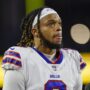 Buffalo Bills safety Damar Hamlin, in his second year, had taken key role