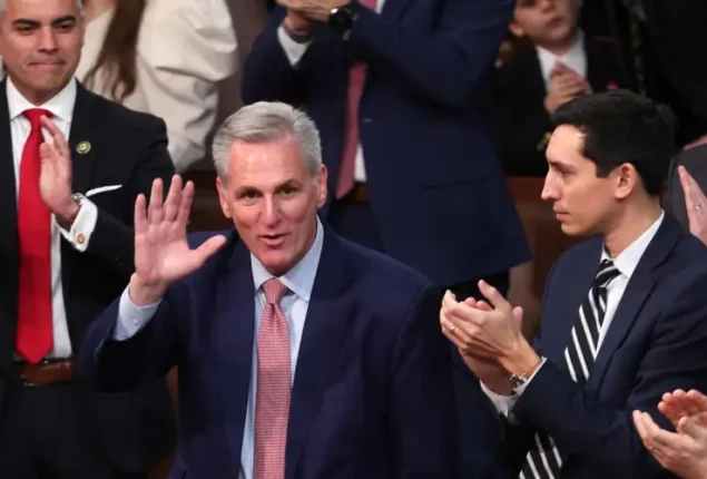 McCarthy elected House Speaker on 15th vote in historic run