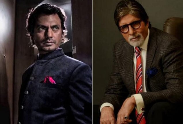 Amitabh Bachchan defends Nawazuddin Siddiqui for his hard work
