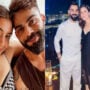 Anushka Sharma steps out in little black dress with Kohli in Dubai