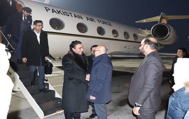 FM Bilawal arrives in Tashkent for 26th ECO Council of Ministers meeting
