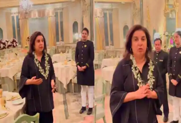 Farah Khan praises restaurant that was opened ‘exclusively for her’
