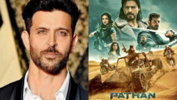 Hrithik Roshan praised Pathaan in his review