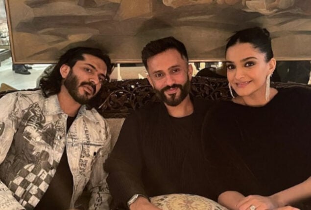 Watch: Sonam Kapoor’s mom Sunita Kapoor luscious moment with grandson