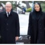 Prince Albert and Princess Charlene of Monaco are mourning