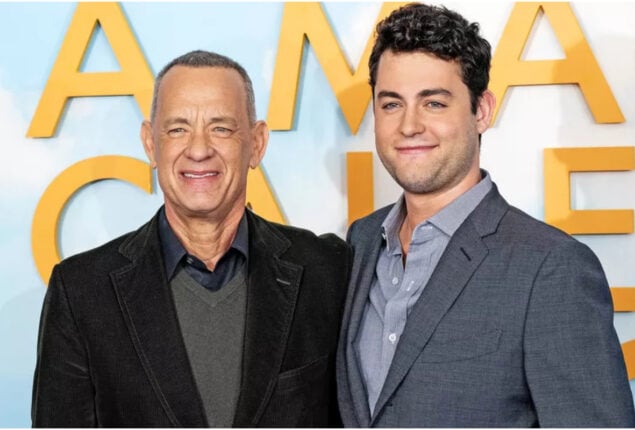 Tom Hanks is overwhelmed working with son Truman