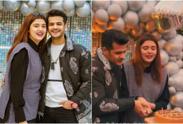 Ch Zulqarnain celebrates Kanwal’s 25th birthday party: See Pictures