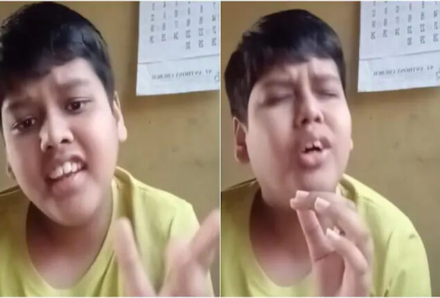 A young boy music video to Deewana Hua Badal goes viral