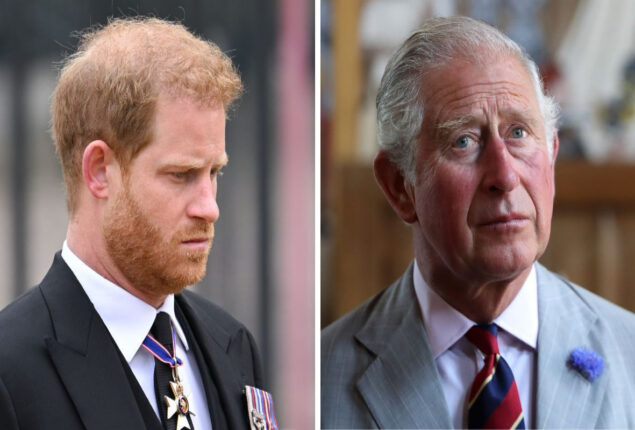 King Charles is preparing to use his axe in response to Harry’s accusations