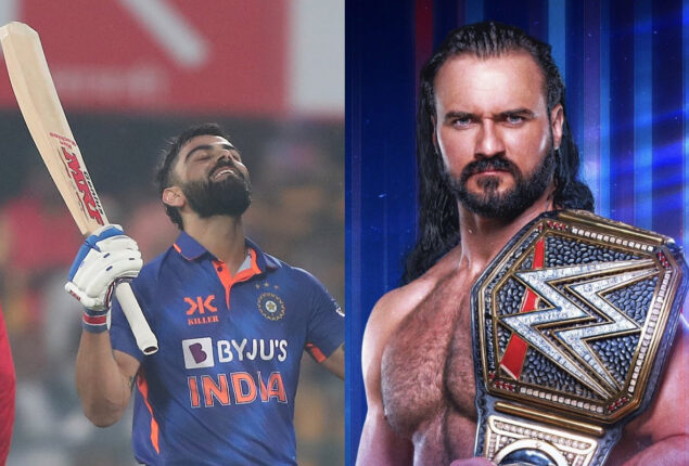 Drew McIntyre believes Virat Kohli