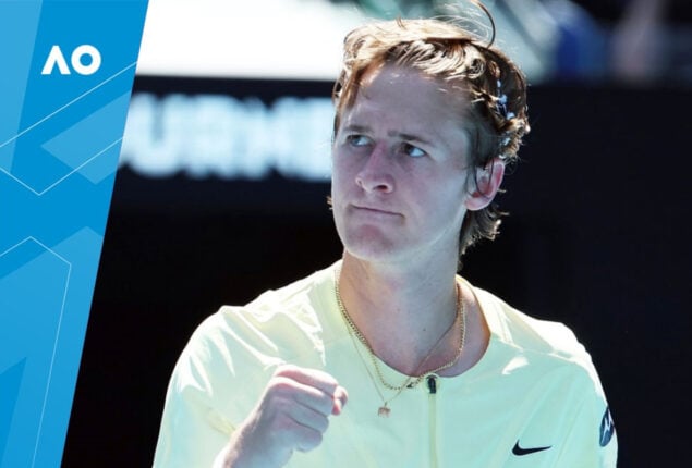 Sebastian Korda advanced to maiden Australian Open quarterfinals