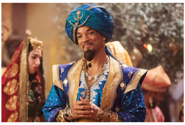 Will Smith as he prepares to reprise his role as the Genie in “Aladdin” sequel in Disney