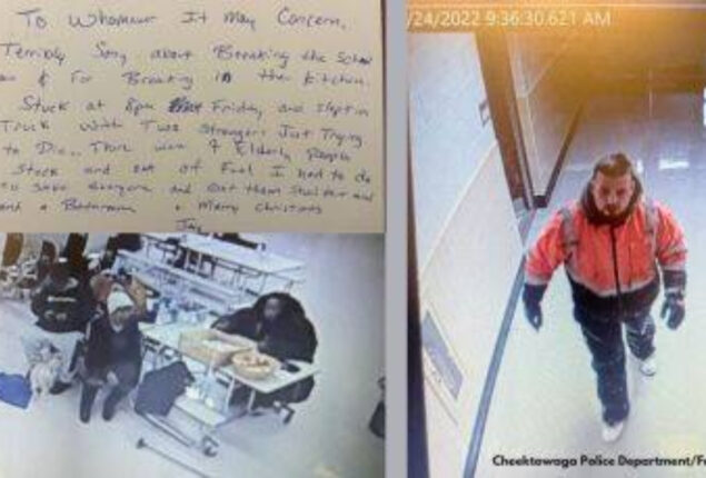 Man breaks school window for a good cause, leaves apology note