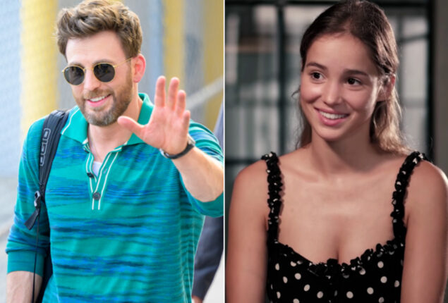 Chris Evans & gf Alba Baptista shock each other in cute video
